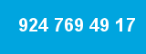 924 769 49 17